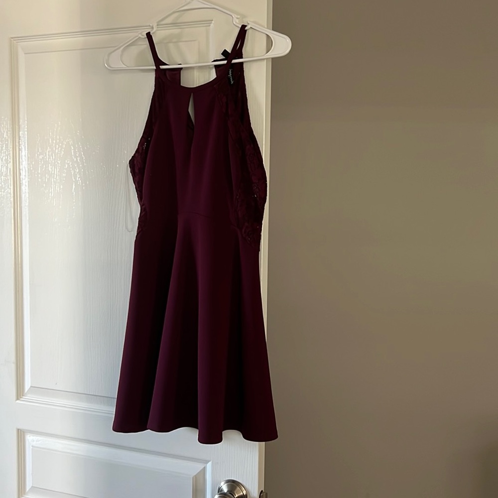 Size 5 Speechless Dress Burgundy